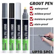 Tile Repair Pen Wall Gap Refill Grout Refresher Marker Pen Bathroom Waterproof