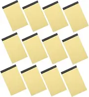 Sewroro 12 Pack College Ruled Scratch Pad Lined Note Paper Small Pads Note Pads Bulk Minimalist Design for Students Professionals