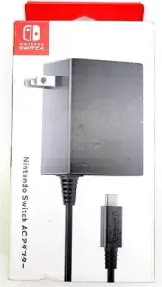 Original Nintendo Switch Gaming Console AC Adapter - Black - Brand New