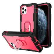 MCC Stylish Shockproof iPhone 11 Pro Max Case Cover Apple Heavy Duty Tough [Black+Magenta]