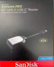 SanDisk - SDDR-409-A46 - Extreme PRO SD Card USB-C Reader