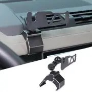 Dashboard Walkie-talkie Alloy Holder Mount for Land Rover Defender 2020-23 (for: Land Rover)