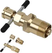 VKALTUL Pipe Olive Remover Puller Tool Easy Removal Without Damage, Olive Puller Ferrule Puller, Compression Sleeve Puller Suitable for Brass Olive Pipes with Diameters of 1/2in & 3/4in