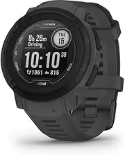 Garmin Instinct 2, dezl Edition, Rugged Trucking Smartwatch, Easy Break Planning, Compatible with The dezl OTR Navigator, Black