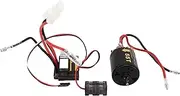 RC Brushed Motor, 320A RC Brushed Motor ESC Low Noise Strong Anti Interference 12V Maximum High Frequency Drive System for D90 (55T)