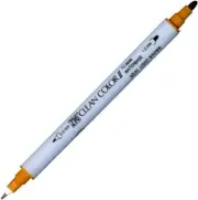 Kuretake Fude Brush Pen Twin ZIG Clean Color II, No.61, Light Brown