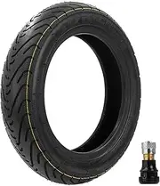 60/70-6.5 Tubeless Tire Compatible with Ninebot Max G30 G30D G30LP Vacuum Tire Electric Scooter Front and Rear 10 Inch Tire with Nozzle Scooter Accessories
