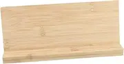 TEHAUX Bamboo Blank Sign Base Name Board for Office Bamboo Plaque Display Board Market Sign
