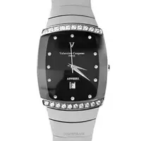 在飛比找樂天市場購物網優惠-Valentino范倫鐵諾˙古柏 高規格頂級鎢鋼酒桶手錶 藍