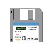 Operating System Startup Disk Roland s-760 floppy s 760