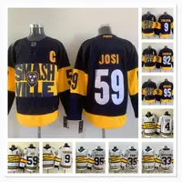 在飛比找蝦皮購物優惠-NHL曲棍球球衣冰球服掠奪者隊JOSI59Rinne35黃色