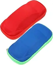 [JEWEDECO] Glasses Case Car Shape Lightweight Zipper Safe for Boys and Girls Random
