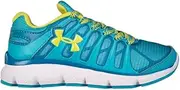 [Under Armour] Girls' Pre-School UA Pulse II Grit Running Shoe 12K BREATHTAKING BLUE