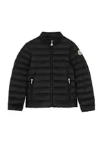 Moncler Kids Kaukura Quilted Shell Jacket , Jacket, Kids Jacket - Black 8 years
