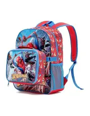 [Spider-Man] Spiderman School Backpack Lunchbox Set in Multi