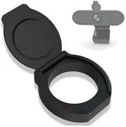 Webcam Privacy Cover, Ultra-Slim 0.7mm, Easy-to-Use Sliding Design, Black