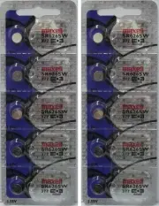 Maxell Button Cell SR626SW 377 Pack of 10 Batteries