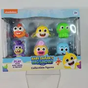 BABY SHARK BIG SHOW COLLECTIBLE FIGURES BRAND NEW NICKELODEON 2021 PINKFONG