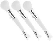 [Healeved] Makeup Brush Set Blush Highlighter and Nose Contour Brush Soft Bristles Portable Convenient for Women