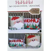 HoHoHo Two Cushion Patterns By Claire Turpin Design Quilting Sewing Christmas Home Decor