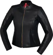 IXS Aberdeen Ladies Motorcycle Leather Jacket, black, Size 40 for Women