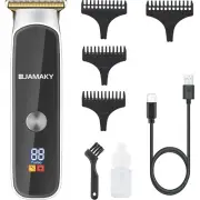 Cordless Hair Clippers for Men: Professional, Zero Gapped, LED Display, Stain...