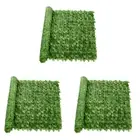 0.5x0.5m Artificial Fence Leaves Artificial Hedge Outdoor Backyard Balcony Decor
