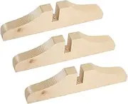 GARIOUANS 3pcs Thickened Divider Base for Room Partition Sturdy Wood Screen Feet for Home Office Easy to Use Fix for Creating Private Spaces Bedrooms Workrooms