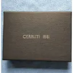法國品牌 全新CERRUTI 1881 短皮夾 黑色