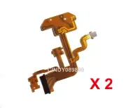 2Pcs New Flash Flex Cable Ribbon Part for Sony Camera DSC- H3 H10 NO Tape