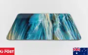 MOUSE PAD DESK MAT ANTI-SLIP|WATER WAVES CLASHING