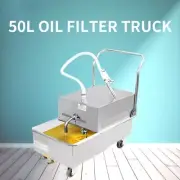 FC-30 Oil Filter Truck 50L Waste Oil Filter Machine Fried Chicken Burger Shop
