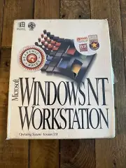 Microsoft Windows NT Workstation 3.51 CD-Rom - Vintage New & Sealed