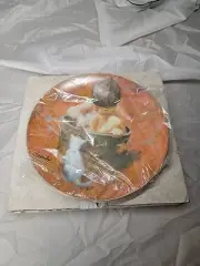 Thornton Utz Collector Plate Bathtime Visitor Carefree Days 1982 Viletta China