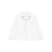 [Prada] Prada Piped-trim Jacket 40 IT WHITE