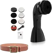 [Generic] Shoe Shine Kit - Electric Shoe Polisher, Automatic Shoe Brush | Multifunctional Electric Shoe Polisher Machine with USB Interface, Charging Shine Polisher for Leather Bag Car Seat Footwear Maintenance