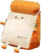 Cartoon Plush Pillows with Back Rest Support, Soft Back Support Pillow, Comfortable Bed Reading Cushion, Multifunctional Pillow Suitable for Reading Relaxing Watching TV Games