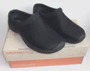 Ladies WOMENS MERRELL BLACK Encore Q2 Breeze Clog slip on shoes size 9.5