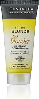 John Frieda Sheer Blonde go Blonder lightening conditioner travel size 50ml