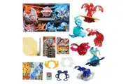 Bakugan Ultimate 6-Pack, Special Attack Dragonoids, Nillious, Mantid, Octogan Customizable, Spinning Action Figures, Kids Toys for Boys and Girls 6 and up