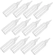 Beavorty 100ml Scalp Treatment Hair Applicator Bottles Refillable Pointed Mouth for Hair Dye Shampoo Random Color
