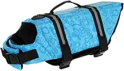 EXHUMKY Vest Reflective Vest for Dogs Adjustable Size Training Wear Swimming Vest