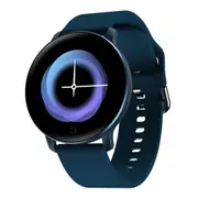 X9 1.3inch Color Screen Automatic Heart Rate Blood Pressure Monitor Ultra-light Unique Strap Design Smart Watch BLUE COLOR