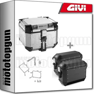 GIVI CASE OUTBACK OBKN42A + SIDE CASE ALASKA ALA36B YAMAHA TRACER 900 2020 20