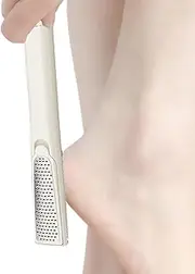 Three-Sided Foot Rasp, Manual Pedicure File, Ergonomic Foots Scrubber, Professional Grinding Tool, Design, for Foot Care, Rubbing, Pedicure Use, 1.46x1.46x8.98 inches