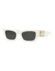 [Miu Miu] MU 09WS Runway White Sunglasses