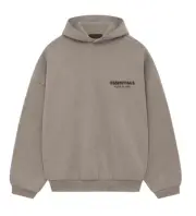 Fear of God Essentials Fleece Hoodie "Heather Grey" (FW24)