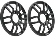 DS18 PRO-GRILL8 Universal 8" Black Plastic Speaker Grill Cover 2 Sub Grills Pair