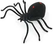 Hansa Widow Spider Plush Toy, 23 cm Length, Black