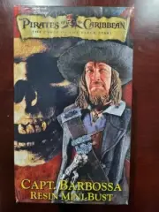 NECA Pirates of the Caribbean - Capt Barbossa Mini Bust - BNIB